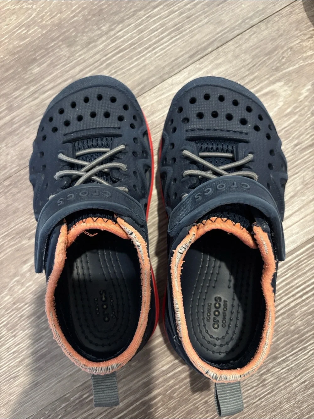 Crocs Swiftwater Expedition sandals Velcro water shoes size 10